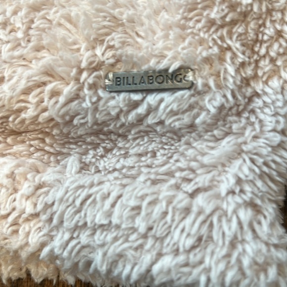 Billabong Fuzzy Jacket - Kid Sz Small - Picture 3 of 7